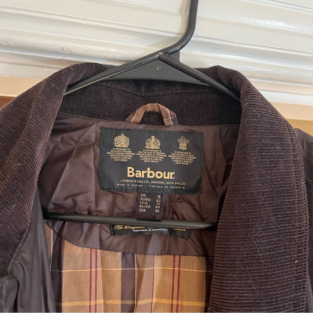 Barbour Trench Waxed
